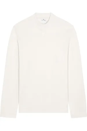 Courrèges Camiseta Volcano con logo de apliques