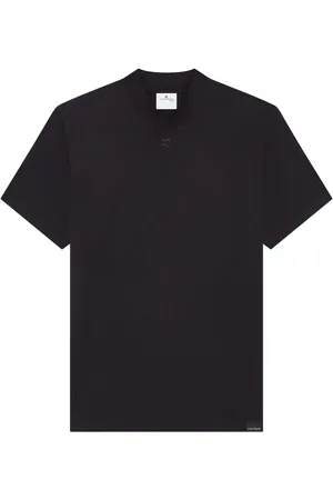 Courrèges Camiseta Volcano con logo de apliques