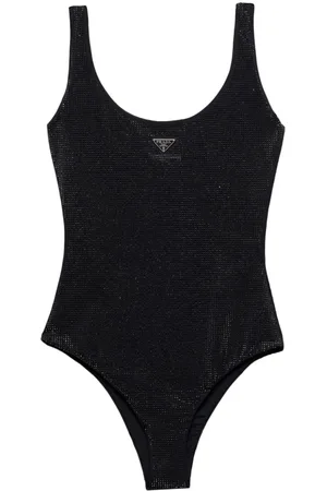 Prada Bañador con logo triangular
