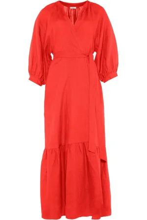 ERES Vestido Joie cruzado