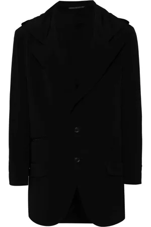 YOHJI YAMAMOTO Blazer con capucha y botones