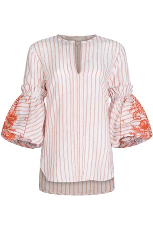 Silvia Tcherassi Blusa Lucaya a rayas