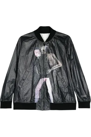 UNDERCOVER Chaqueta bómber con estampado gráfico