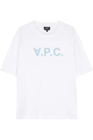 A.P.C. Camiseta con logo