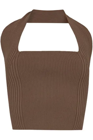 By Malene Birger Top Ronda con cuello halter