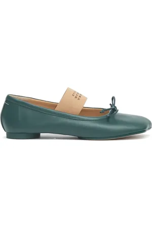 Maison Margiela Bailarinas con motivo Anatomic Numbers