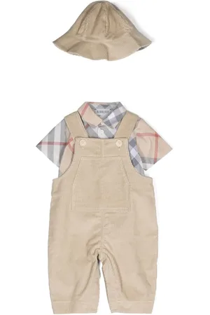 Burberry Conjunto de pelele y peto