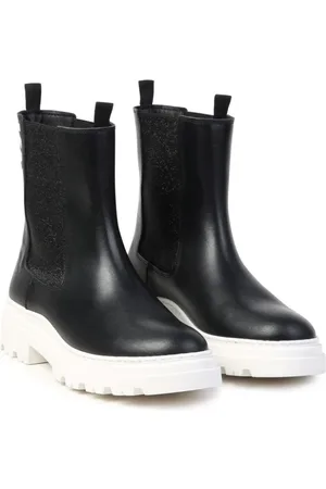 Karl Lagerfeld Botines con logo estampado