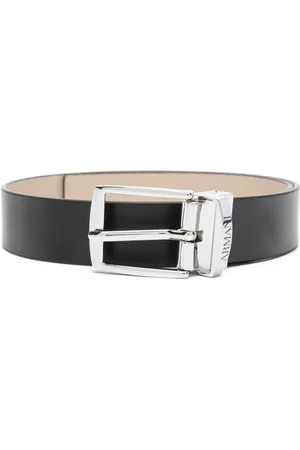 Emporio Armani Cinturón con logo grabado