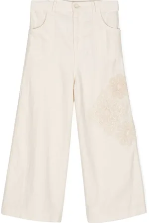 ZIMMERMANN Pantalones Halliday con aplique floral