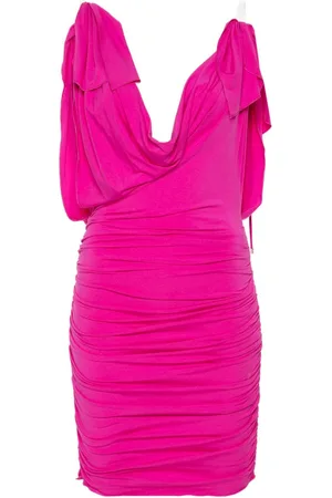 The Attico Vestido corto drapeado