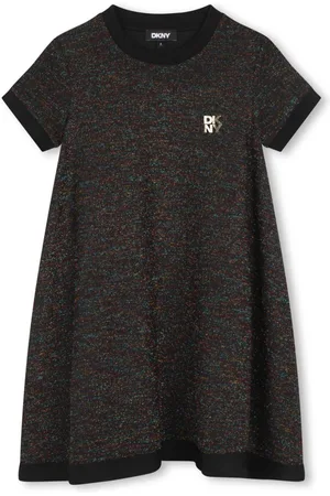 DKNY Vestido con logo estampado