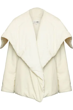 Maison Margiela Plumífero con cuello oversize