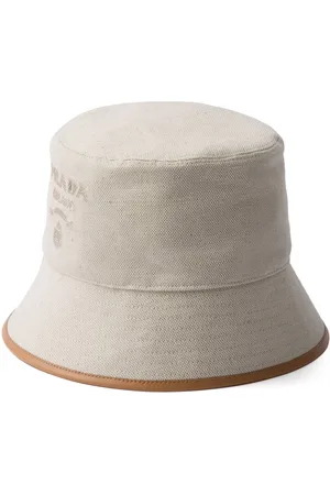 Prada Sombrero de pescador con logo bordado
