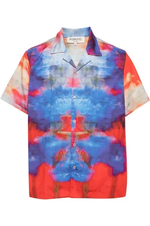 Fiorucci Camisa Flower Blur