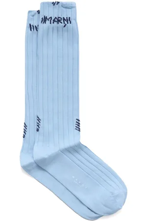 Marni Calcetines con logo en jacquard