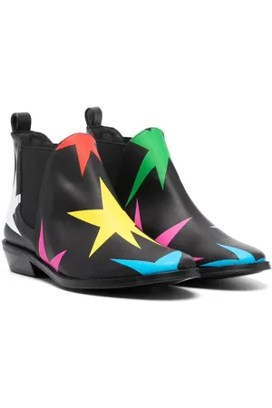Stella McCartney Botines slip-on con estrella estampada