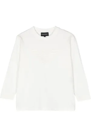 Emporio Armani Camiseta con logo bordado