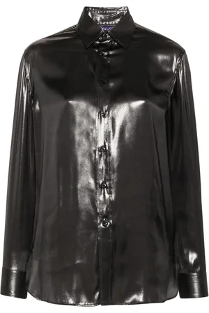 Ralph Lauren Camisa Adrien con efecto lamé