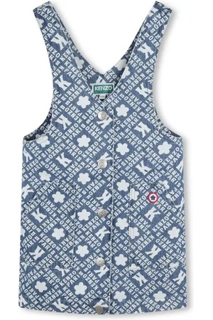 Kenzo Vestido vaquero con logo