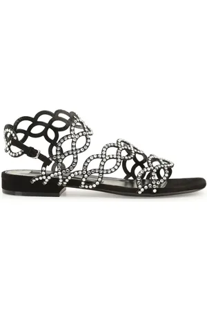 Sergio Rossi Sandalias Sr Mermaid con detalles de cristal