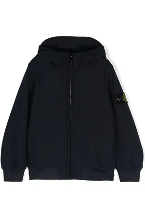 Stone Island Chaqueta con motivo Compass y capucha