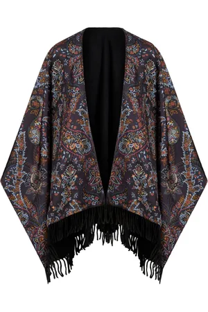 Etro Capa con estampado de cachemira