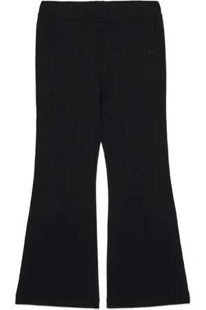 Diesel Leggins bootcut con bordado Oval D
