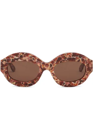 Marni Gafas de sol Lava Ik Kil Cenote con montura oval