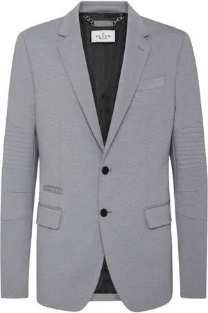 Philipp Plein Blazer con parche del logo