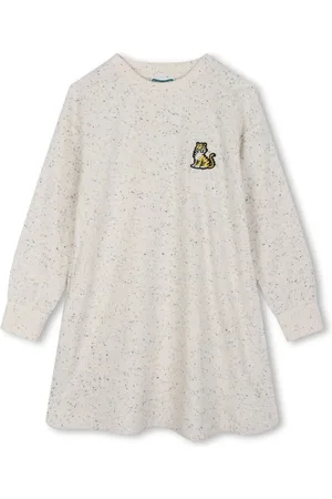 Kenzo Vestido con logo bordado