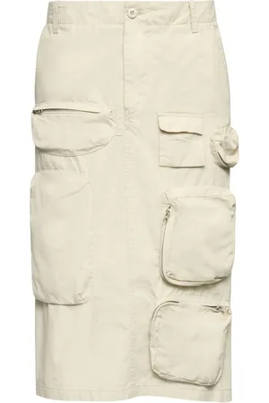 Maison Margiela Falda midi tipo cargo