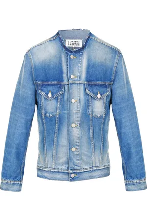 Maison Margiela Chaqueta vaquera sin cuello