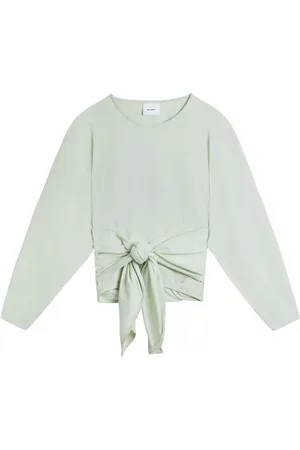 Axel Arigato Sudadera Drape con lazo en el frente