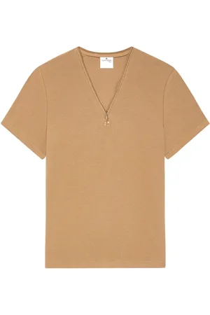 Courrèges Camiseta con logo bordado