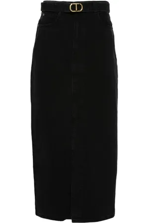 Twin-Set Falda midi vaquera