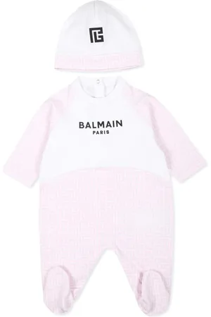 Balmain Pijama con logo estampado