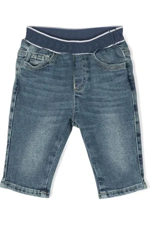 Emporio Armani Vaqueros ajustados de talle medio