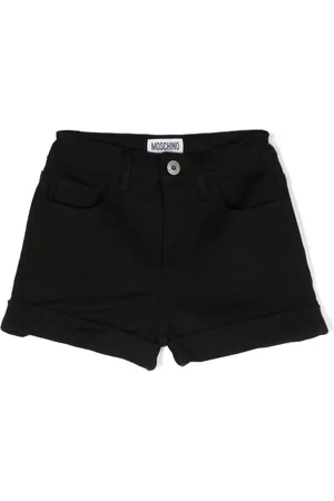 Moschino Pantalones vaqueros cortos con logo bordado