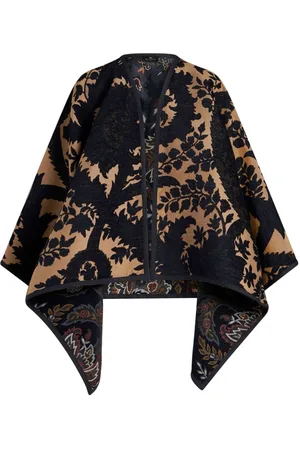 Etro Capa reversible con estampado de cachemira
