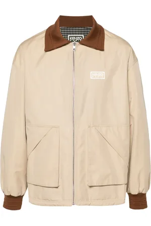 Kenzo Chaqueta reversible con parche del logo