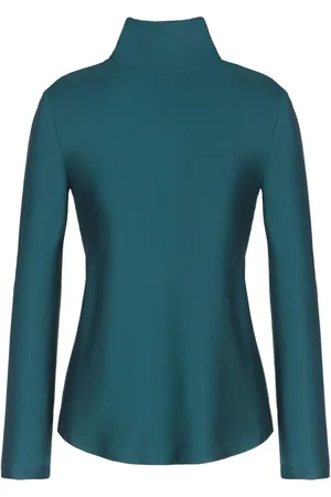 Giorgio Armani Top con cuello alzado