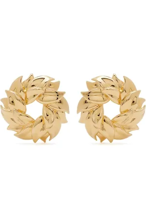 Nina Ricci Pendientes con pétalo retorcido