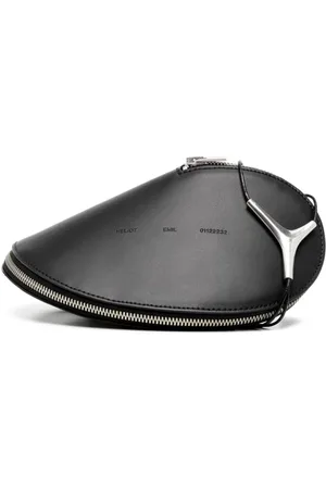 HELIOT EMIL Bolso messenger con detalle grabado
