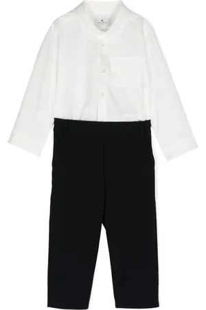 Etro Set con pantalones y motivo Pegaso