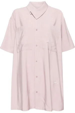 Izzue Vestido con logo bordado
