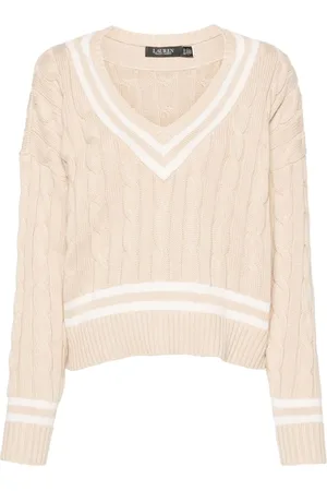 Ralph Lauren Jersey de punto de ochos Tedurph