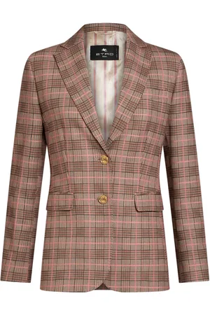 Etro Chaqueta con logo grabado