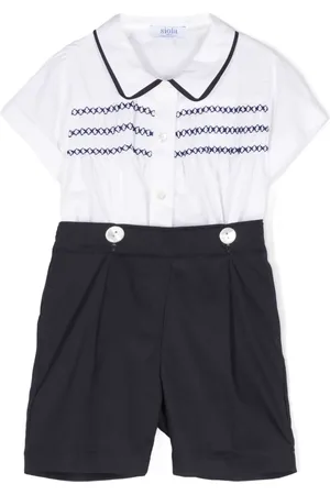 SIOLA Set con bermudas fruncidas