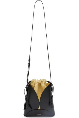 Jil Sander Bandolera Curve pequeña